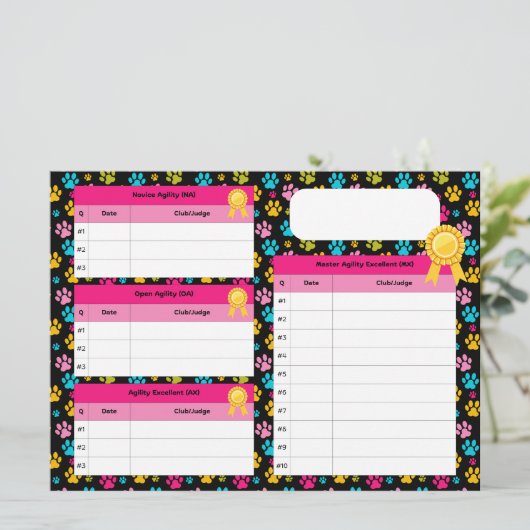 HUNDEZUCHTVERBAND Agility und Jumper Master Titels (Stehend Vorderseite)