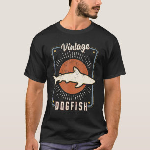 Hundfisch Vintage Retro Klassisch Tierliebe T-Shirt