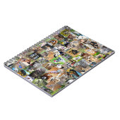 Hundfoto Collage, Notizblock (Linke Seite)