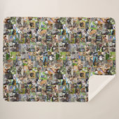 Hundfoto Collage, Sherpadecke (Vorderseite (Horizontal))