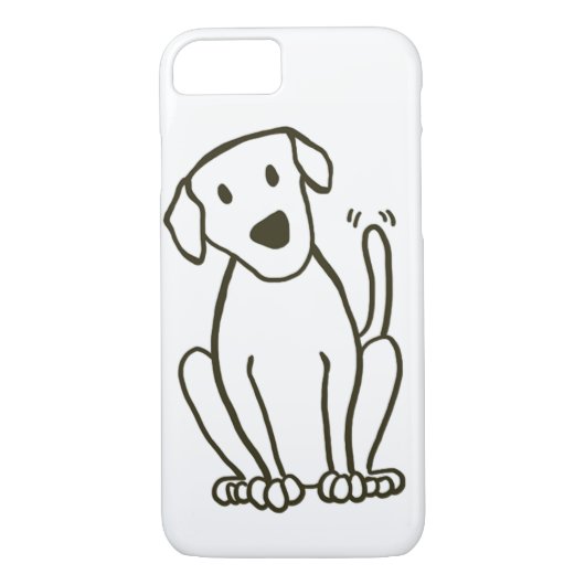 HundiPhone 7 Fall - Labrador-Liebe Case-Mate iPhone Hülle (Rückseite)