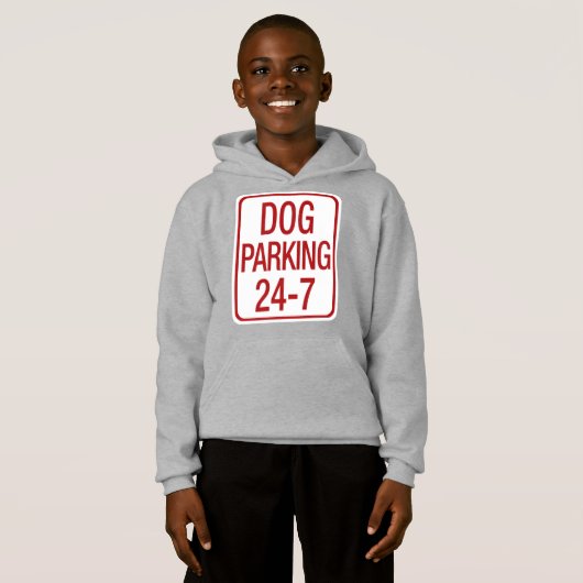 Hundparkplatz Hoodie (Vorne ganz)