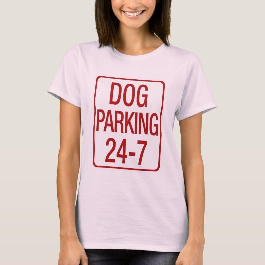 Hundparkplatz T-Shirt (Vorderseite)
