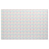Hundpfau und Herz farbenfroh Stoff (Yard (91,4 cm))