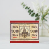 HundredThousand Mark Postkarte (Stehend Vorderseite)