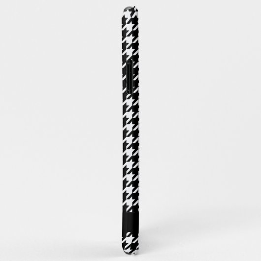 Hunds Tooth Personalisiert Case-Mate iPhone Hülle (Hinten/Rechts)