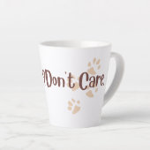 Hundshaar Ist Egal Tasse (Rechte Ecke)