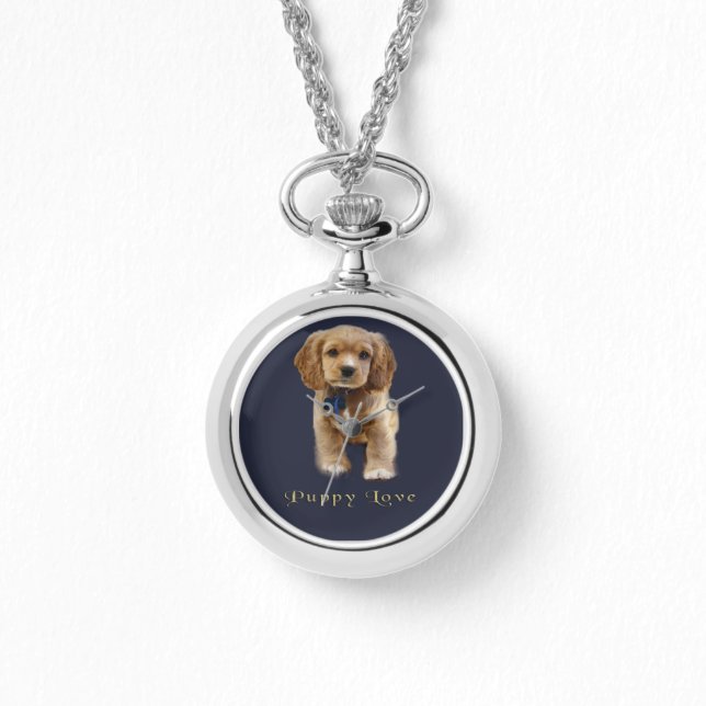 Hundshund Armbanduhr (Vorderseite)