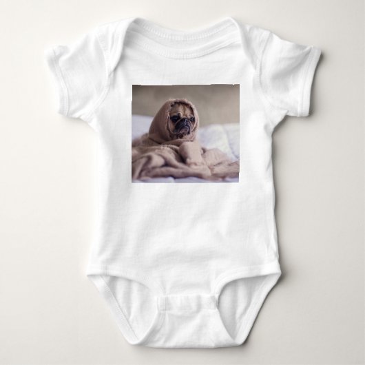 Hundshunde Baby Strampler (Vorderseite)