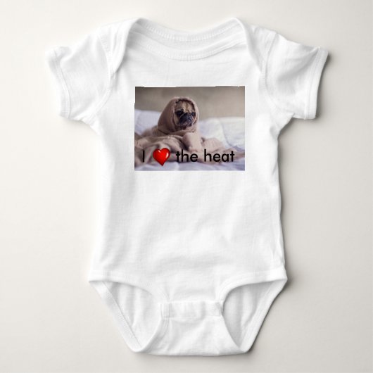 Hundshunde Baby Strampler (Vorderseite)