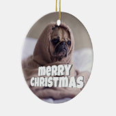 Hundshunde Keramik Ornament (Rechts)