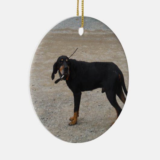 Hundshunde Keramikornament (Rechts)