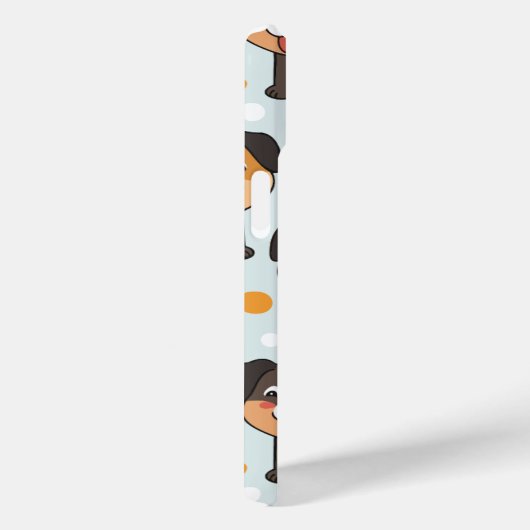 Hundsmuster Case-Mate iPhone Hülle (Rückseite / Rechts)