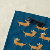 Hundsmuster   strandtuch (Beispiel)