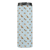 Hundsmuster Thermosbecher (Rückseite)