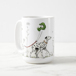 Hundspaziergang Kaffeetasse