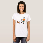 Hundspaziergang T-Shirt (Vorne ganz)