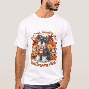 Hundstage. Kürbisglühen. Halloween-Stimmung Design T-Shirt