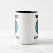 Hundstier Zweifarbige Tasse (Mittel)