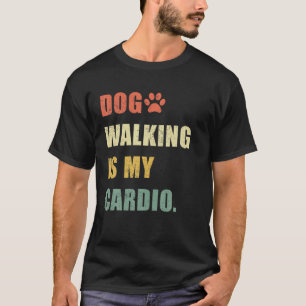 Hundwandern ist mein Cardio Funny Pet Sitter Vinta T-Shirt