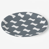 Hunengräberchen Pappteller (Schrägansicht)