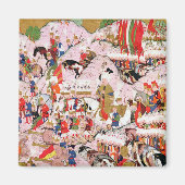 Hunername-Manuskript Magnet (Vorne)