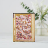 Hunername' Manuskript: Suleyman Postkarte (Stehend Vorderseite)