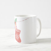 Hung Christmas Strumpf Kaffeetasse (VorderseiteRechts)
