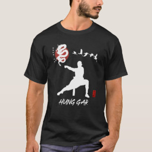 Hung Gar Beginner Calligraphy Chinese Martial T-Shirt