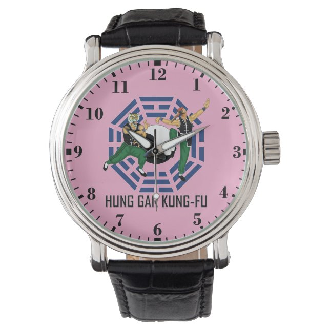 Hung Gar Kung-Fu Armbanduhr (Vorderseite)