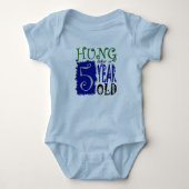 Hung mögen ein 5-Jähriges Baby Strampler (Vorderseite)