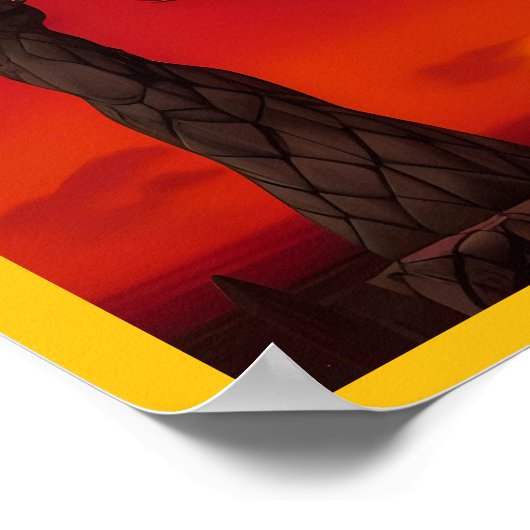 Hung Out to Dry Poster (Ecke)