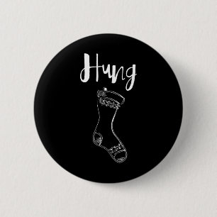 Hung- Weihnachtsentwurf Strumpf Button