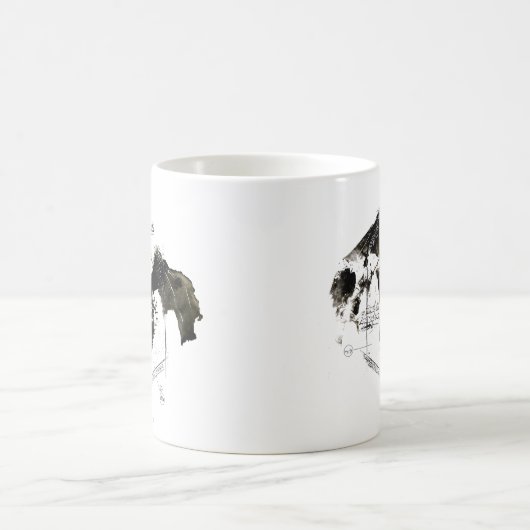 Hungarian Horntail Dragon Kaffeetasse (Mittel)