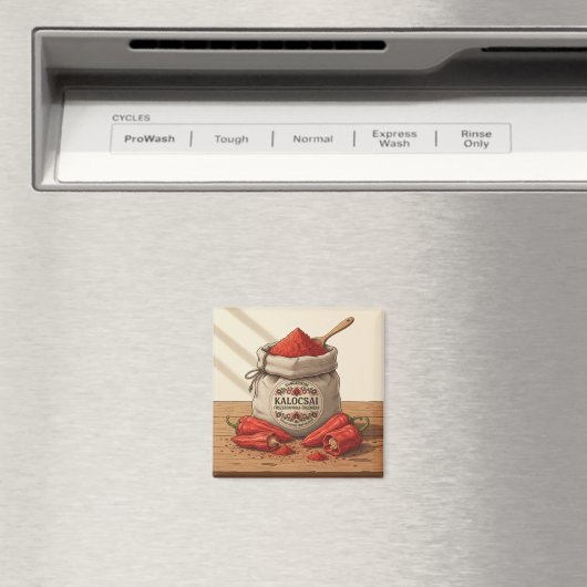 Hungarian Kalocsai Paprika – Red Paprika Powder  Magnet (In Situ (Geschirrspüler))