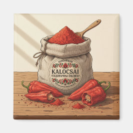 Hungarian Kalocsai Paprika – Red Paprika Powder  Magnet