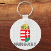 Hungary Coat of Arms Schlüsselanhänger (Vorderseite)