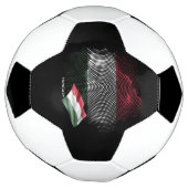 Hungary flag fußball (Gedreht)
