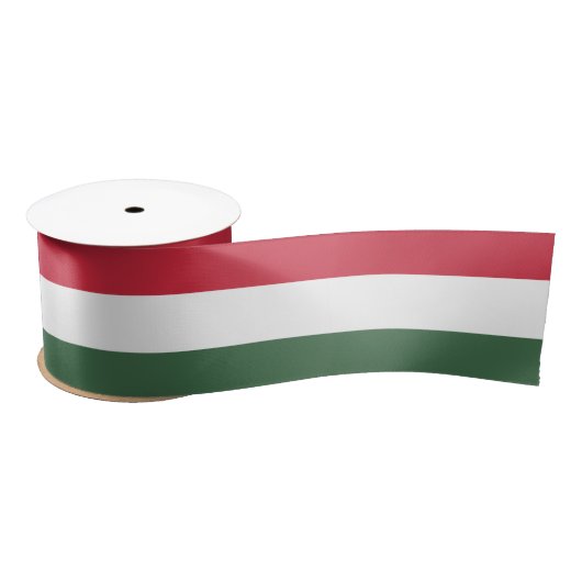 Hungary Flag  Satinband (Spule)