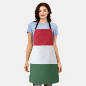 Hungary Flag Schürze (Getragen)