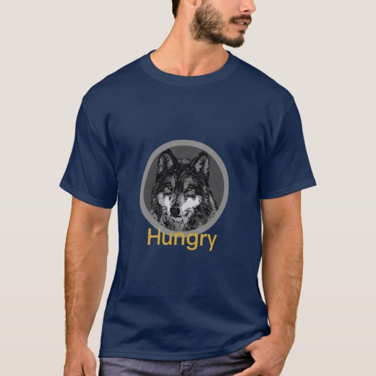 Hunger - Der dunkle T - Shirt der Männer  (Vorderseite)