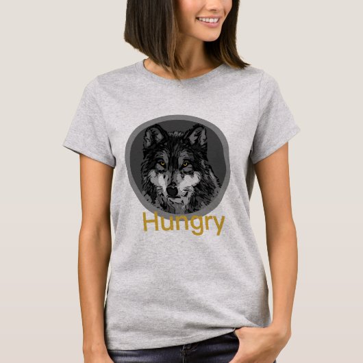 Hunger - Der grundlegende T - Shirt von Frauen  (Vorderseite)
