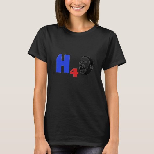 Hunger für Obama (amerikanisches Apparel für Damen T-Shirt (Vorderseite)