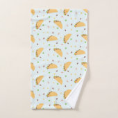 Hunger nach dem Muster von Tacos Badhandtuch Set (Handtuch)