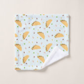 Hunger nach dem Muster von Tacos Badhandtuch Set (Waschlappen)