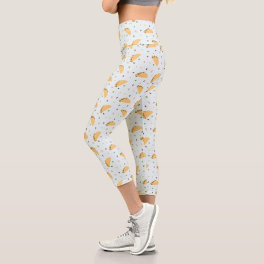 Hunger nach dem Muster von Tacos Capri Leggings (Links)