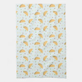 Hunger nach dem Muster von Tacos Geschirrtuch (Vertikal)