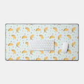 Hunger nach dem Muster von Tacos Schreibtischunterlage (Tastatur & Maus)