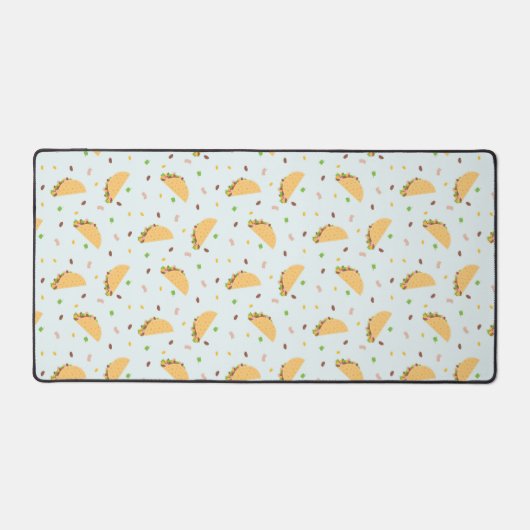 Hunger nach dem Muster von Tacos Schreibtischunterlage (Vorderseite)