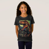 Hunger nach Leckereien: Zombie Dinosaurier T-Rex T-Shirt (Vorne ganz)
